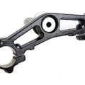 OE 49mm Flt Lower Fork Stem Black for Harley-Davidson