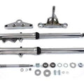 Fork Assembly with Polished Sliders for Harley-Davidson
