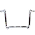 12 inch Road Glide Handlebar without Indents Chrome for Harley-Davidson