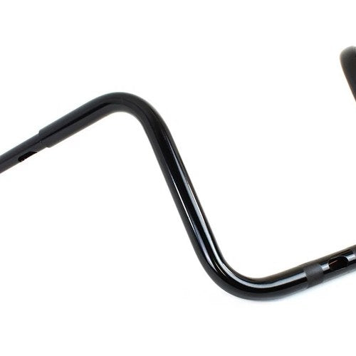 12 inch Tall Boy Handlebar Black for Harley-Davidson