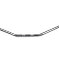 Flat 1 inch Drag Handlebar with Indents Chrome for Harley-Davidson