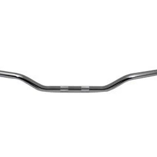 Chrome 2 inch Drag Handlebars without Indents for Harley-Davidson