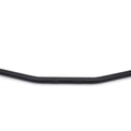 Black 1 inch Drag Handlebar without Indents for Harley-Davidson