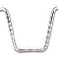 18 inch Buffalo Ape Hanger Handlebar with Indents Chrome for Harley-Davidson