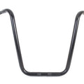 19-1/2 inch Rhino Ape Hanger Handlebar with Indents Black for Harley-Davidson