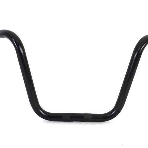 12-1/2 inch Rhino Ape Hanger Handlebar with Indents Black for Harley-Davidson