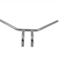 6 inch Swing Back Handlebar with Indents for Harley-Davidson