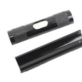 1-1/4 inch Handlebar Riser Adapter Sleeve Spacer Set Black for Harley-Davidson