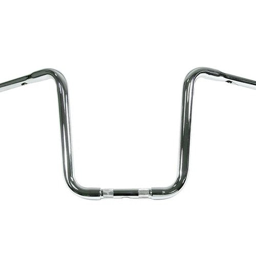 14 inch Narrow Body Ape Hanger Handlebar with Indents for Harley-Davidson