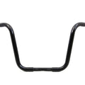 14 inch Buffalo Ape Hanger Handlebar with Indents Black for Harley-Davidson