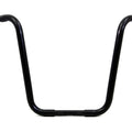 18 inch Buffalo Ape Hanger Handlebar with Indents Black for Harley-Davidson
