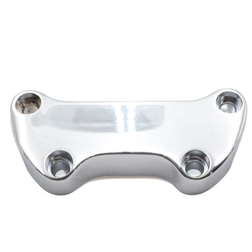 Smooth Riser Top Clamp Chrome for Harley-Davidson