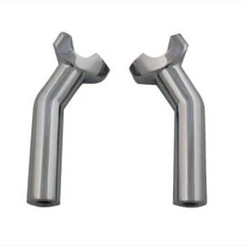 5-1/2 inch Pullback Riser Set Chrome for Harley-Davidson