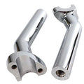 6-1/2 inch Buffalo Riser Set Chrome for Harley-Davidson