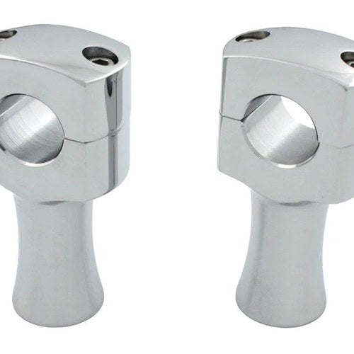Chrome 3 inch Domed Riser for Harley-Davidson