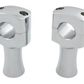Chrome 3 inch Domed Riser for Harley-Davidson