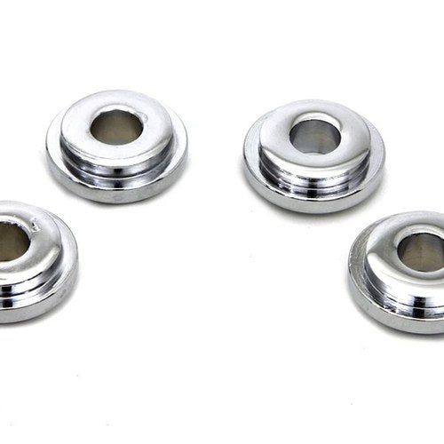 Chrome Solid Riser Mount Set for Harley-Davidson