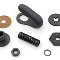 Steering Damper Kit Upper Parkerized for Harley-Davidson