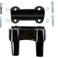 4.1 inch Fat Riser Kit Black for Harley-Davidson