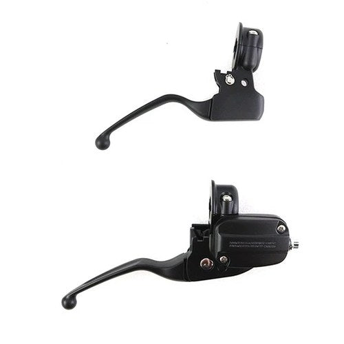 Clutch Bracket and Master Cylinder Reservoir Kit Black for Harley-Davidson
