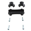 Fat 1 inch Riser Set Black for Harley-Davidson