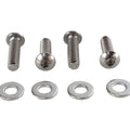 Clutch Lever Clamp Screw Kit Chrome for Harley-Davidson