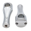 5 inch Solid Billet Chrome Riser Set for Harley-Davidson