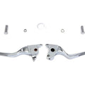 Chrome Vortex Hand Lever Set for Harley-Davidson