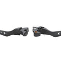 Black Drilled Hand Lever Set for Harley-Davidson