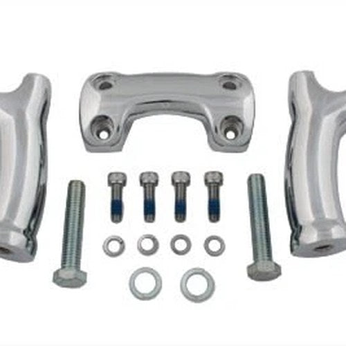 Chrome 4-3/4 inch Riser Set for Harley-Davidson