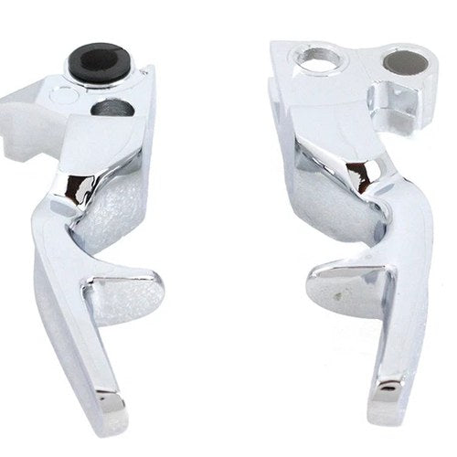 Short Trigger Lever Set Chrome for Harley-Davidson
