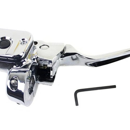 Front Brake Master Cylinder Chrome for Harley-Davidson