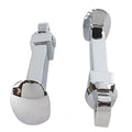 Chrome Railroad Style Footpeg Set for Harley-Davidson