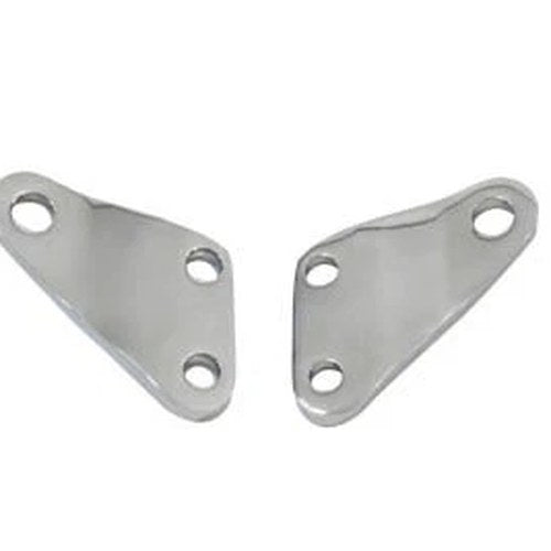 Chrome Footpeg Mount Bracket Set for Harley-Davidson