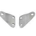 Chrome Footpeg Mount Bracket Set for Harley-Davidson