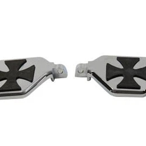 Chrome Mini Peg-Board Set with Maltese Design for Harley-Davidson