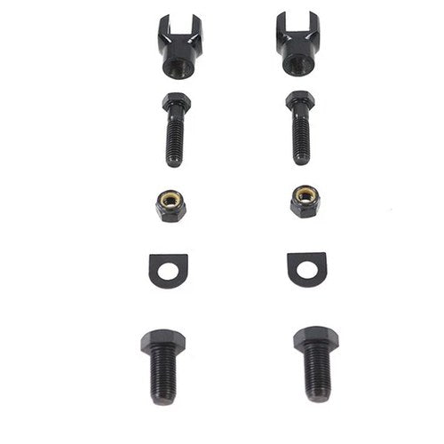 Footpeg Mount Yoke Set Black for Harley-Davidson