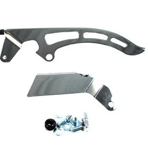 Chrome Rear Belt Guard Upper for Harley-Davidson