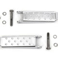 Chrome Combat Footpeg Set for Harley-Davidson