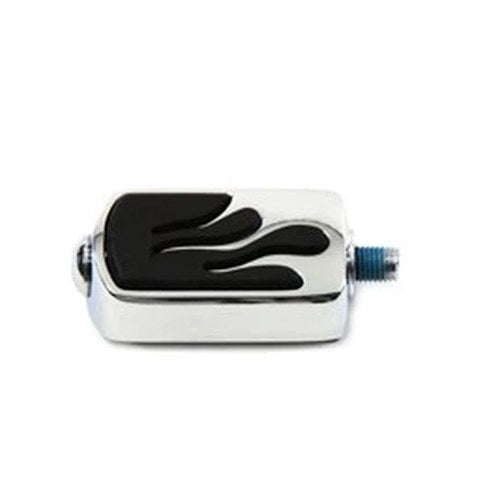 Shifter Footpeg Chrome Flame Style for Harley-Davidson