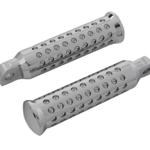 Chrome Micro Holes Footpeg Set for Harley-Davidson