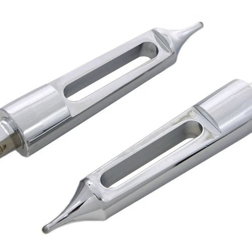 Chrome Dagger Slot Footpeg Set for Harley-Davidson