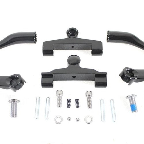 Adjustable Passenger Footboard Mount Set for Harley-Davidson