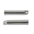 Chrome Smooth Style Billet Footpeg Set for Harley-Davidson