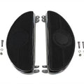 Driver Vintage Footboard Set with Bullseye Pattern for Harley-Davidson