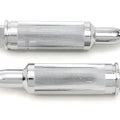 Chrome Bullet Style AK-47 Footpeg Set for Harley-Davidson