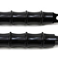 Black Tribal Style Footpeg Set for Harley-Davidson