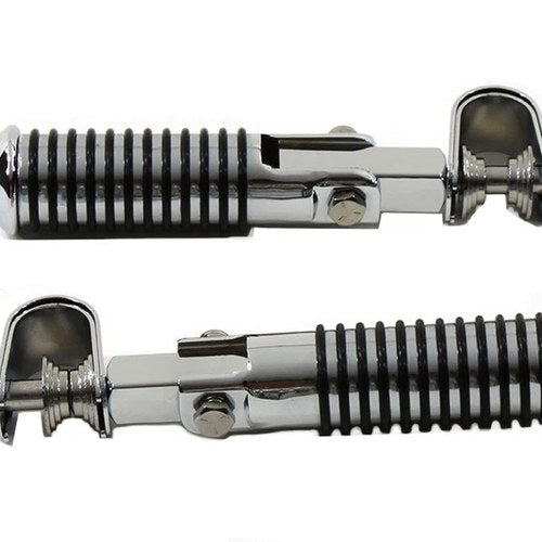 O-Ring Style Footpeg Set Chrome for Harley-Davidson