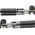 O-Ring Style Footpeg Set Chrome for Harley-Davidson
