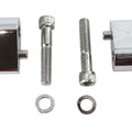 Passenger Footboard Extension Spacer Chrome for Harley-Davidson